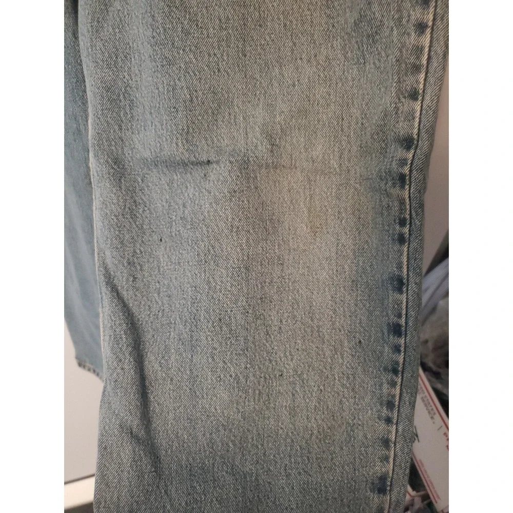 Levi's 505 Relaxed Fit Men's Jeans Size 42x30 Blue Denim Medium Wash